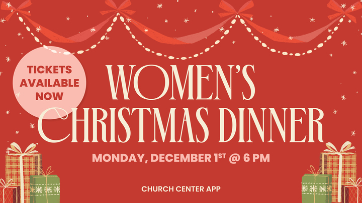INDIVIDUAL TICKETS - WOMEN'S CHRISTMAS DINNER logo