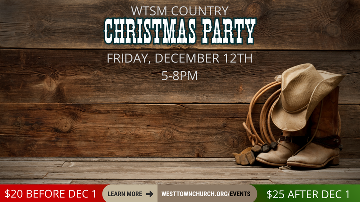 WTSM Christmas Party logo