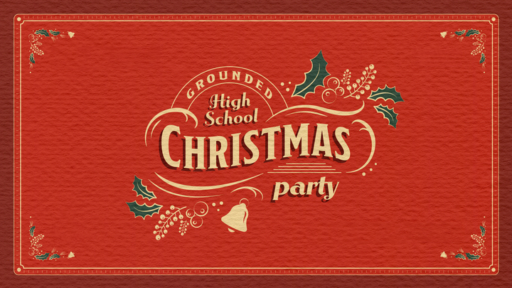 High School Christmas Party logo