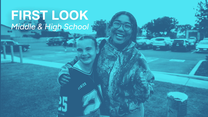 First Look | Middle & High School Ministry logo