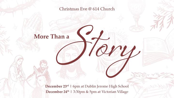 Christmas Eve at 614 Church: More Than a Story logo