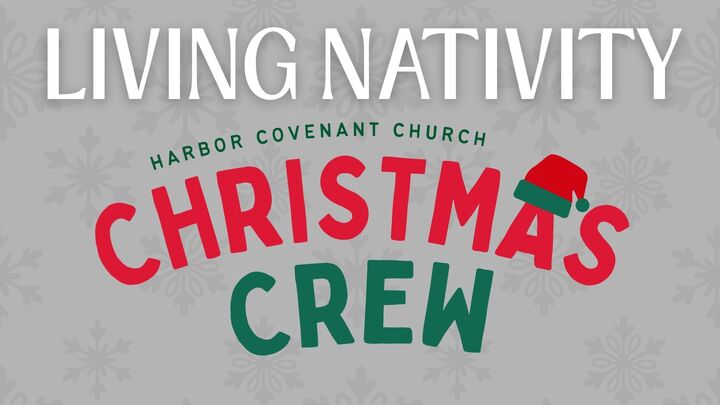 2025 Living Nativity Christmas Crew logo