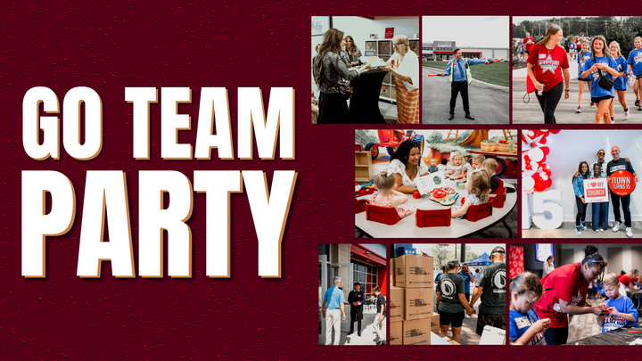 2025 Go Team Party logo