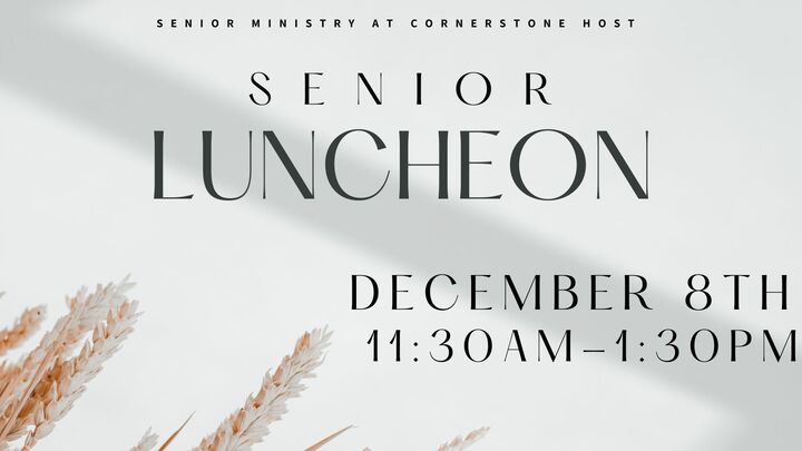 Senior Ministry Luncheon logo