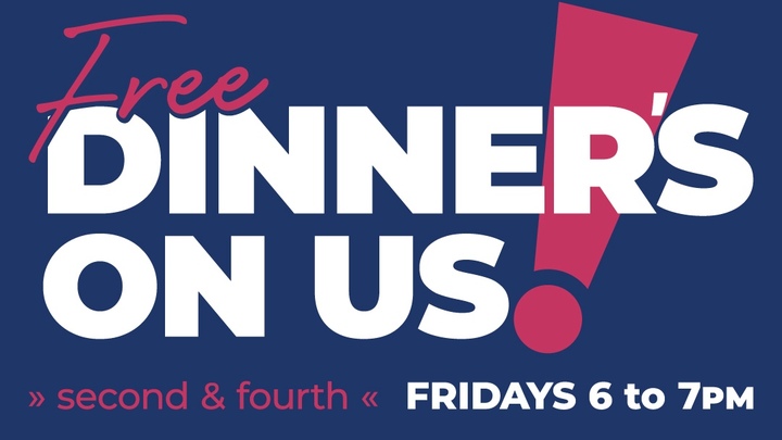 Dinner's On Us logo