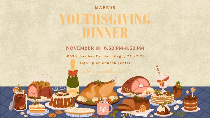 Youth Friendsgiving Dinner logo