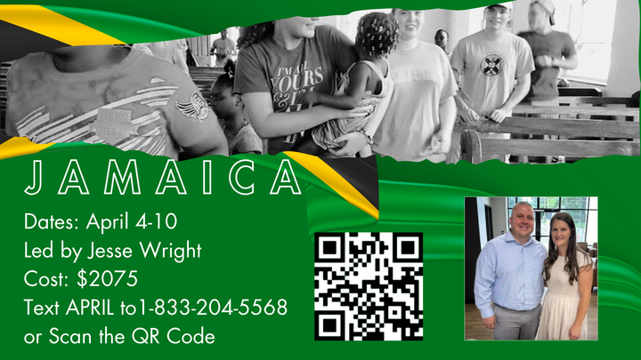 Jamaica Mission Trip - April 2026 logo