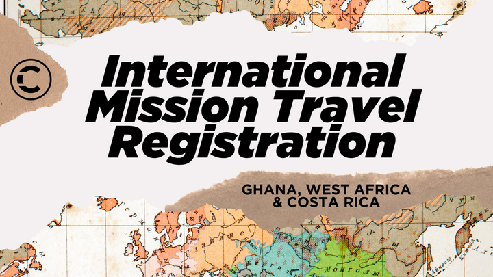 International Mission Travel Registration | 2026 logo
