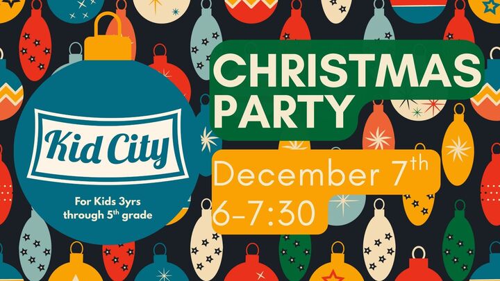 Kid City Christmas Party logo