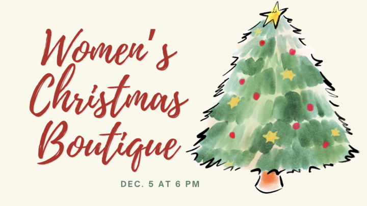 Women's Christmas Boutique 2025 logo
