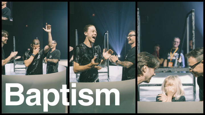 11:45am Service - In person Baptism Event  logo