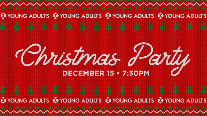Young Adult Christmas Party logo