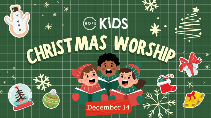 Hope Kids Christmas Worship logo