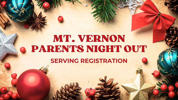 Serving for Parents Night Out logo