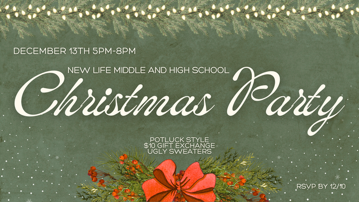 Youth Christmas Party logo