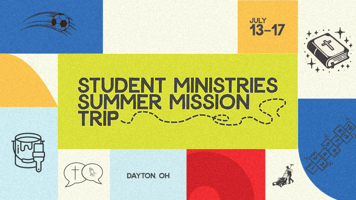Student Ministries Summer Mission Trip 2026 logo