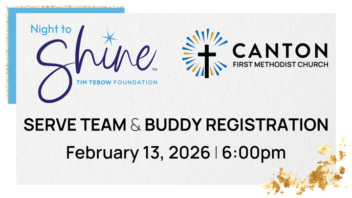 Night to Shine | Serve Team & Buddy Registration logo