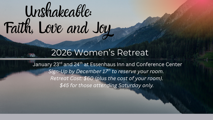 Women's Retreat 2026- Unshakeable logo