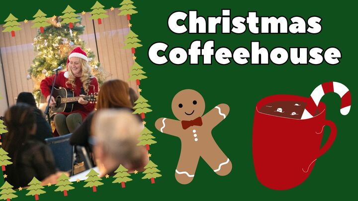 Christmas Coffeehouse attendees logo