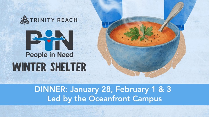 PiN Winter Shelter: OF CAMPUS Dinners logo