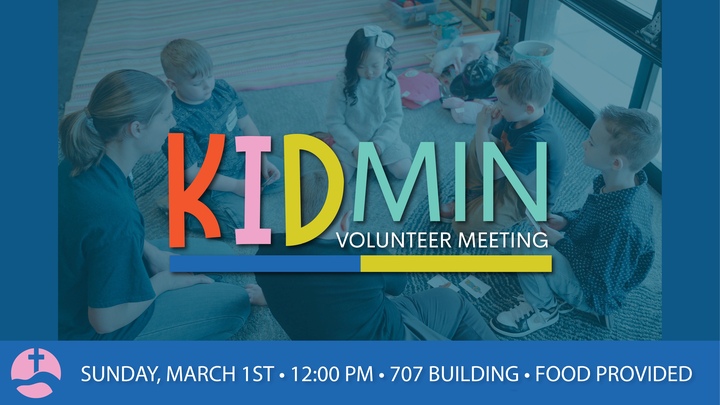 KidMin Volunteer Meeting | Wayland Campus logo