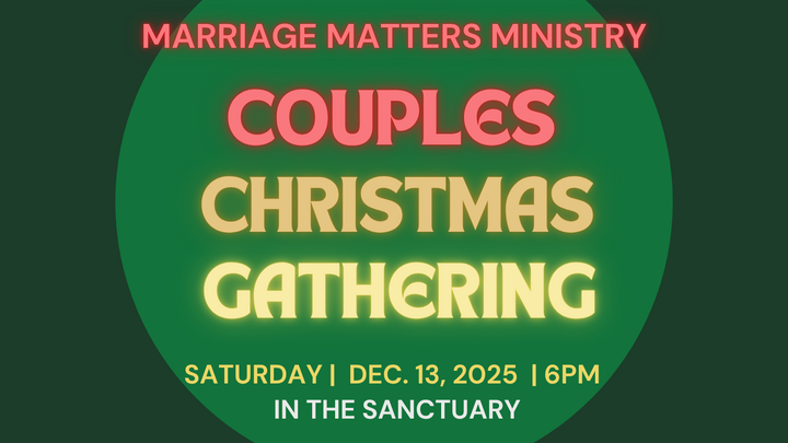 Marriage Matters | Couples Christmas Gathering logo