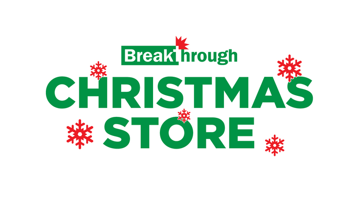 Serve at the Breakthrough Christmas Store logo