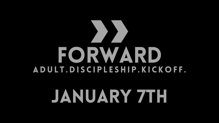 Forward - Adult Discipleship Kick-Off 2026 logo