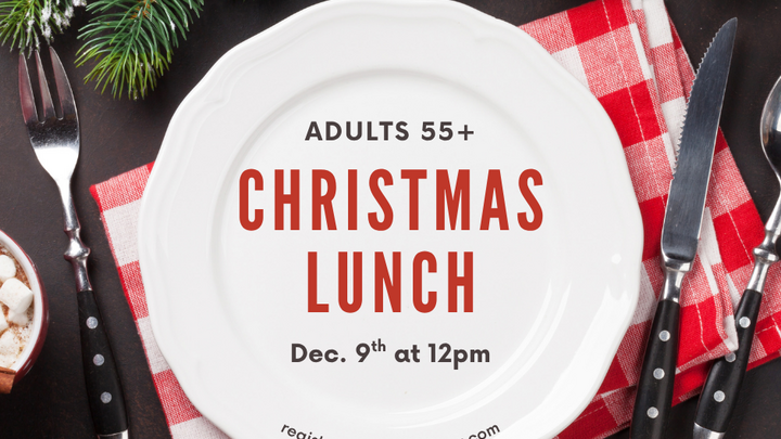 55+ Christmas Lunch logo