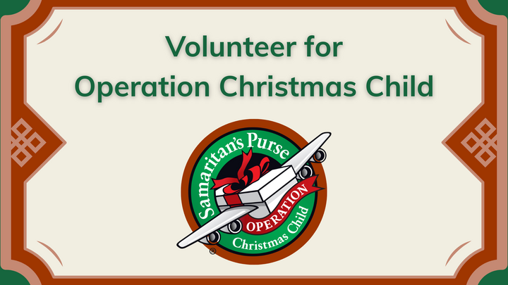 Operation Christmas Child Volunteer logo