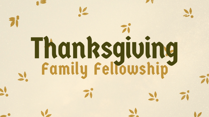 Thanksgiving Fellowship Dinner logo
