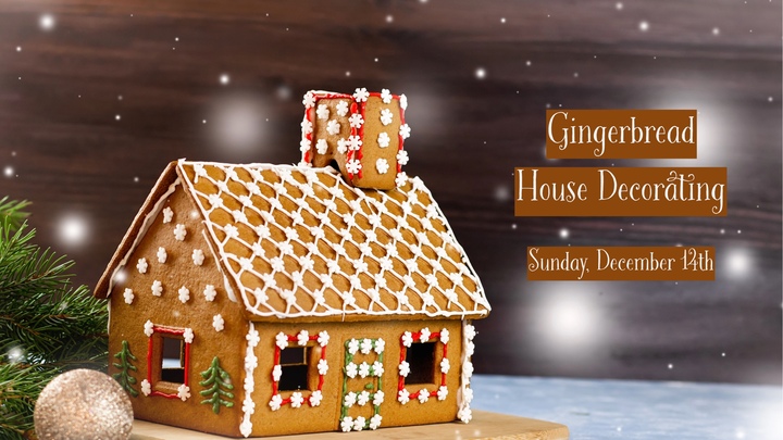 Gingerbread House Decorating logo