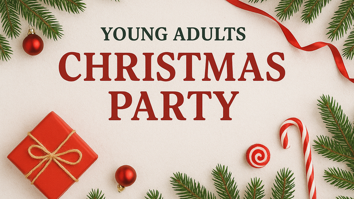 Young Adults Christmas Party logo