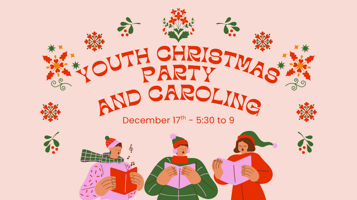 Christmas Party and Caroling logo