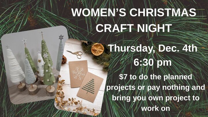 Women's Christmas Craft Night logo