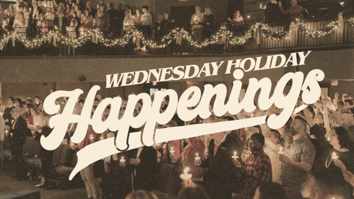 Holiday Wednesday Happenings logo