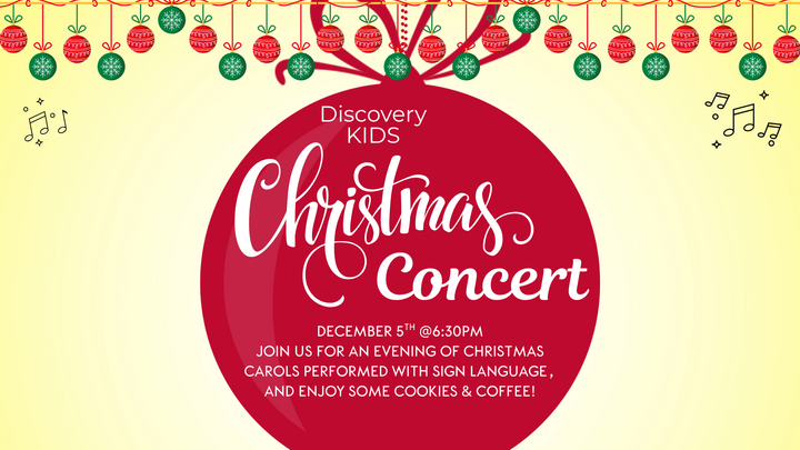 Discovery Kids Christmas Concert logo