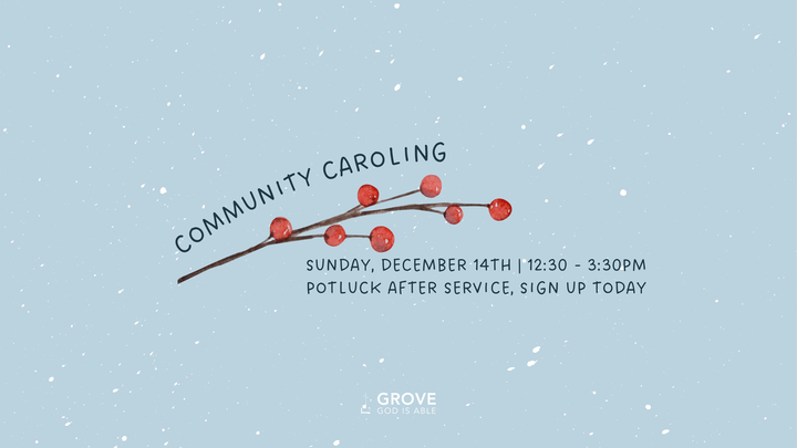 Community Caroling logo