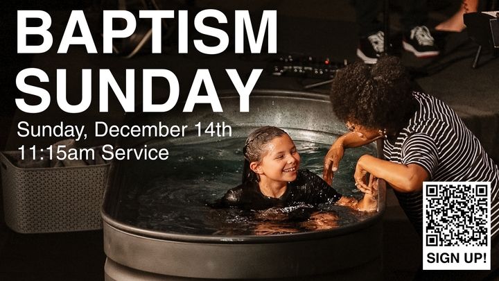Baptism Sunday logo