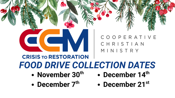 CCM Food Drive logo