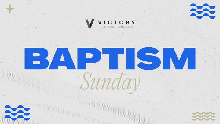Baptism Sunday logo