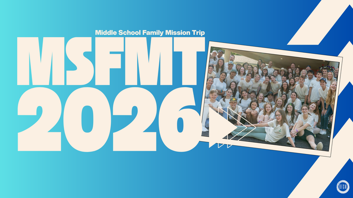 Middle School Family Mission Trip (2026) logo