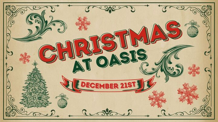 Christmas at Oasis logo