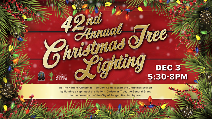 42nd Annual Christmas Tree Lighting logo