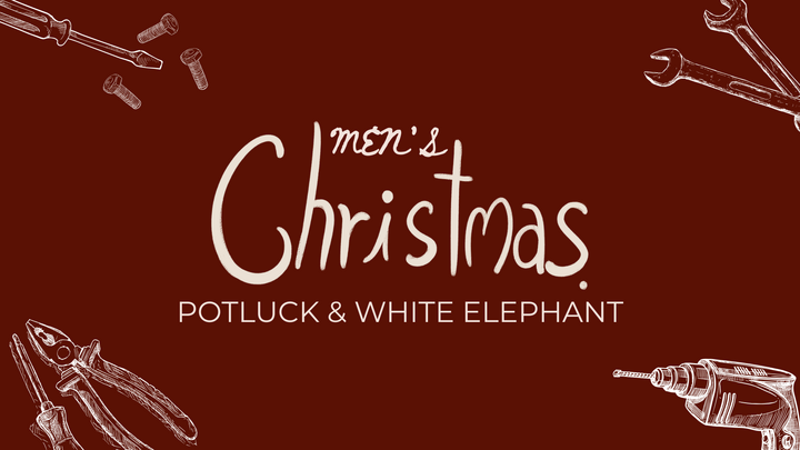 Men's Christmas Potluck & White Elephant logo