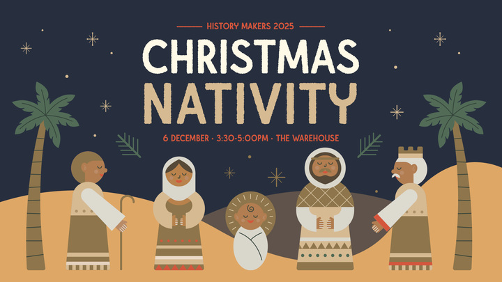History Makers Christmas Nativity logo