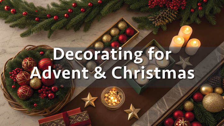 Decorating for Advent and Christmas logo