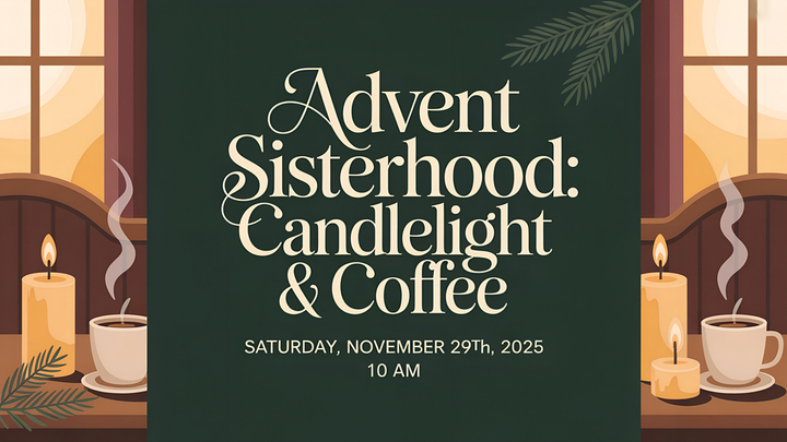 Advent Sisterhood 'Candlelight & Coffee' logo