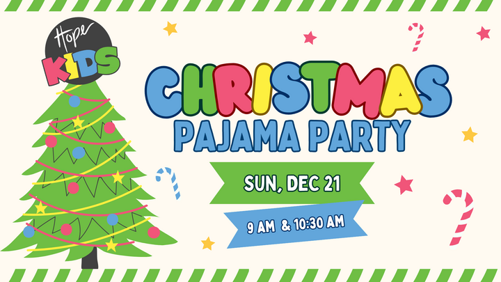 Hope Kids Christmas PJ Party logo