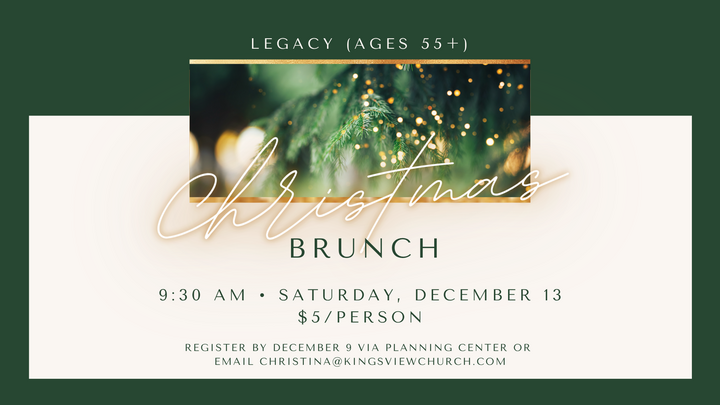 LEGACY Christmas Brunch logo